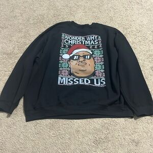 Biggie Christmas Sweatshirt